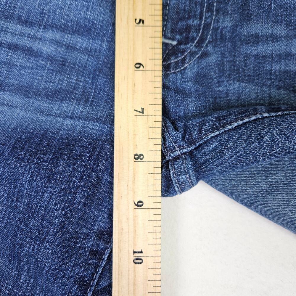 7 For All Mankind Bootcut Jeans Women Low Rise Stretch Denim Blue Western 27 - Picture 14 of 16